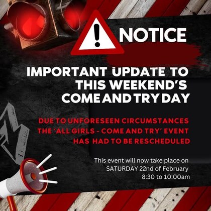 All Girls - Come & Try Day