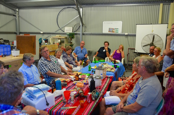 Mens Shed Pomona Members X mas Party