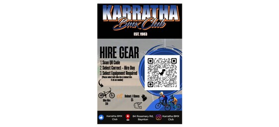 Bike & Equipment Hire - Round 4