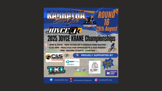 New Riders - Joyce Krane Series - Round 16