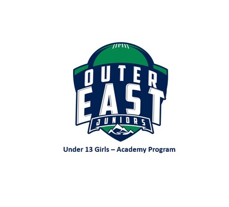 Under 13 Girls – AFL Outer East Academy Program