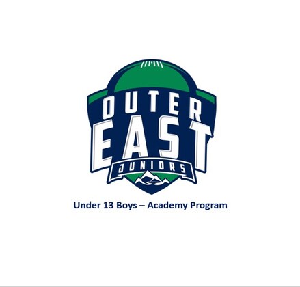 Under 13 Boys – AFL Outer East Academy Program