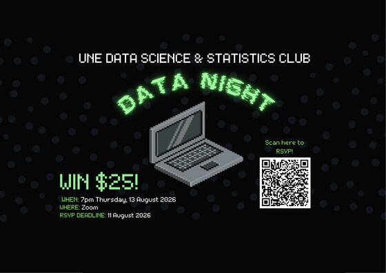 WIN A $25 GIFTCARD! Data Night | ONLINE 