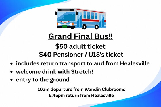 Grand Final Day Bus