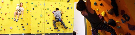 Weekly indoor climbing nights