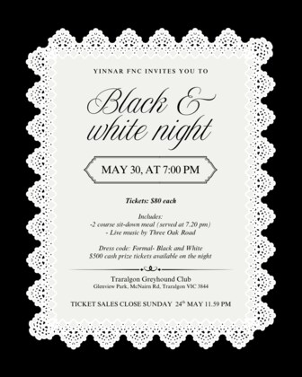 YFNC Black & White Night 2026