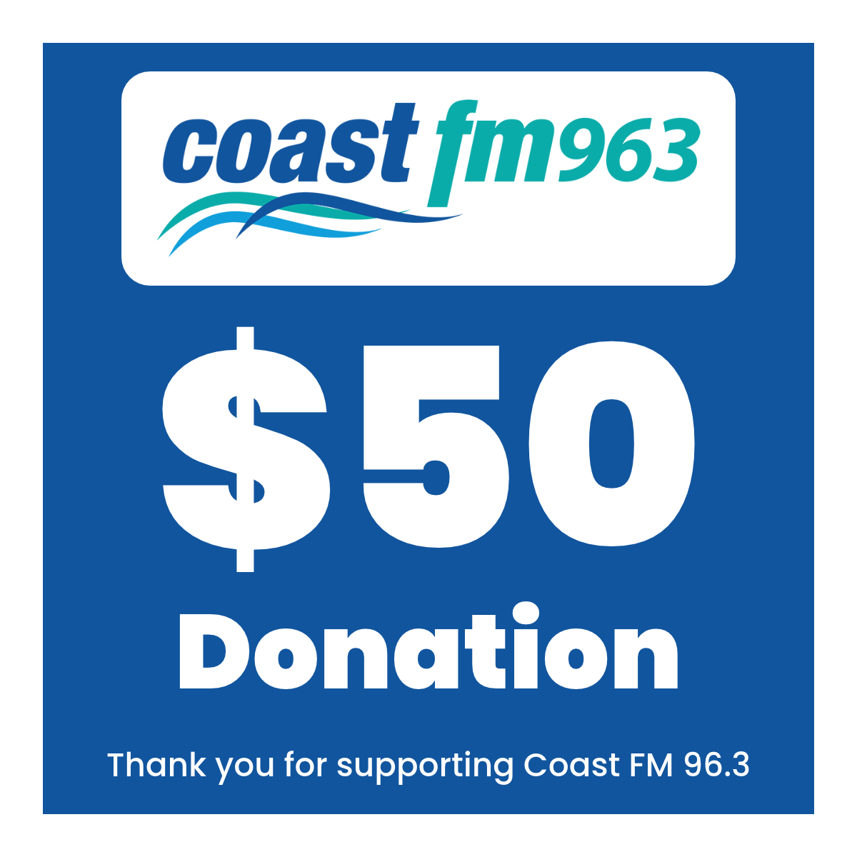 $50 donation