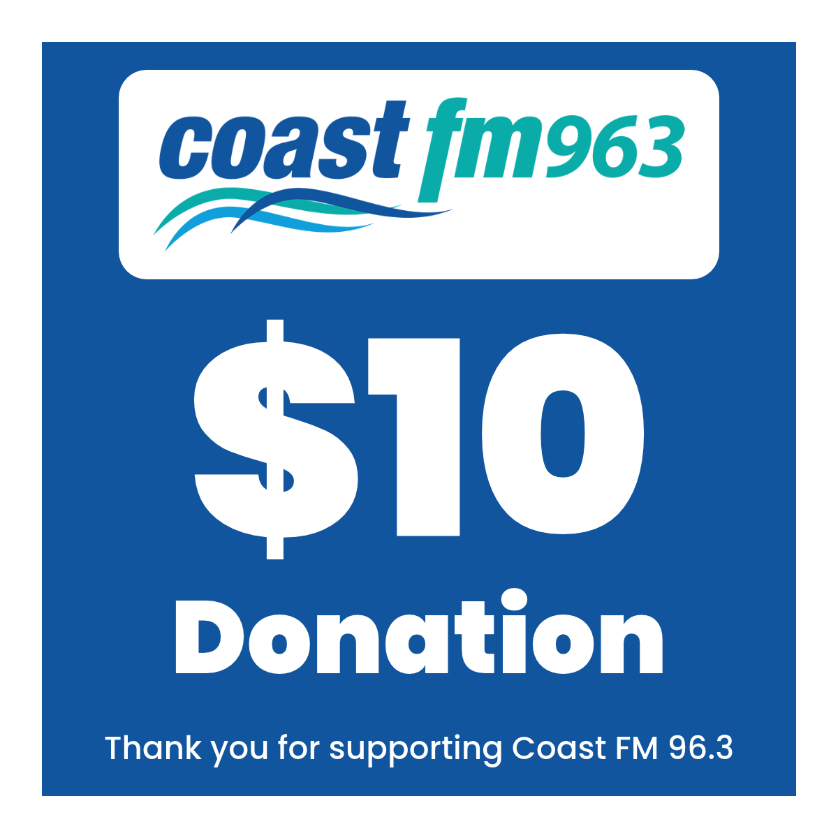 $10 donation
