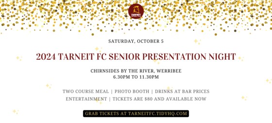 2024 Senior Presentation Night