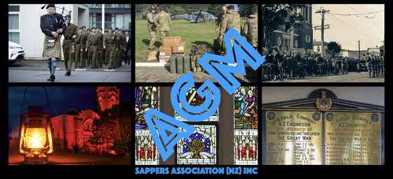 Annual General Meeting - Sappers Association (NZ) Inc