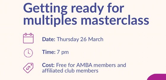 AMBA hosted: Getting Ready for Multiples Masterclass
