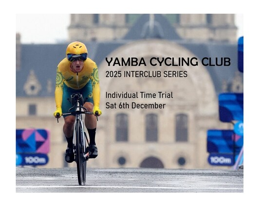 2025 Interclub Series - Individual Time Trial (ITT) Saturday 6th December