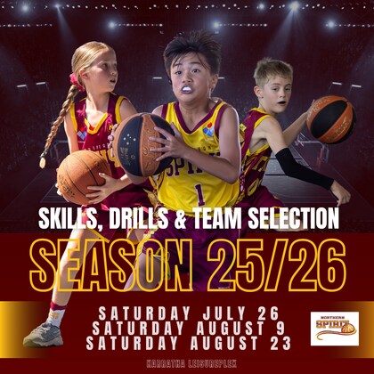  SEASON 25/26 NSBC JUNIOR SKILLS, DRILLS & TEAM SELECTION - EVENT REGISTRATION