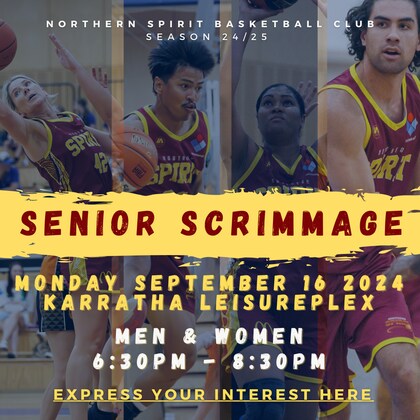 NSBC SENIOR SCRIMMAGE - SEASON 24/25 & EOI 
