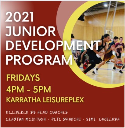 2021 JUNIOR DEVELOPMENT PROGRAM  - TERM 3 