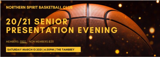 Northern Spirit Basketball Club - Senior Presentation Evening