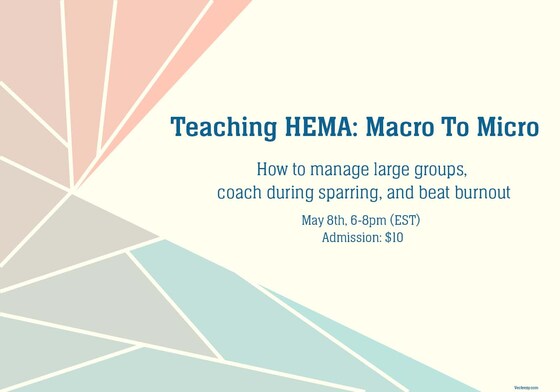 Teaching HEMA: Macro to Micro 