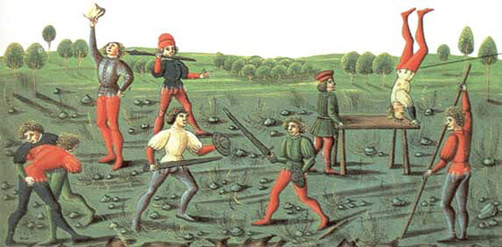Outdoor Practice: Polearms/Gemeinfechten/KDF