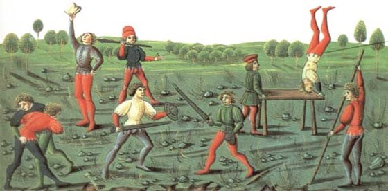 Historic Knightly Physical Training