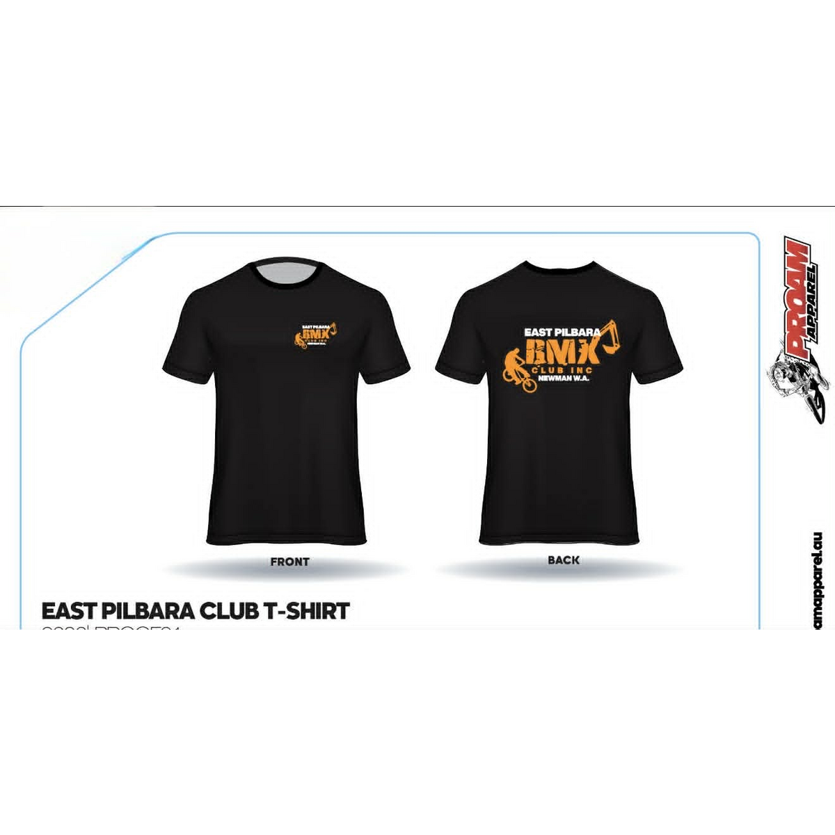East Pilbara BMX Club Tee Shirts