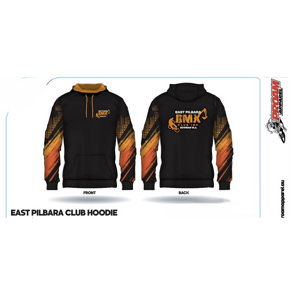 2026 East Pilbara BMX Club Hoodies