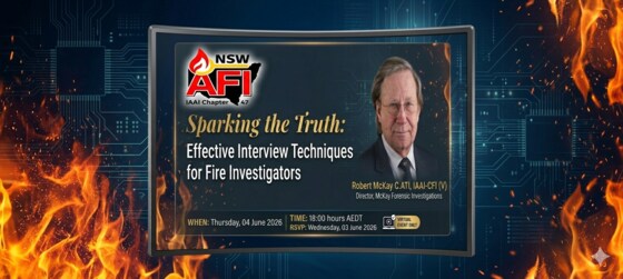 NSWAFI Education Night - Sparking the Truth: Effective Interview Techniques for Fire Investigators