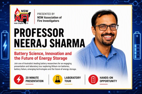 AGM & Education Evening - Battery Science, Innovation and the Future of Energy Storage with Professor Neeraj Sharma