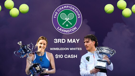 🎾 WIMBLEDON NIGHT IS COMING! 🏓