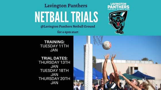 Lavington Netball Trials 