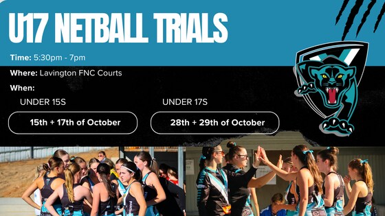 U17 Netball Trials for the 2025 Season