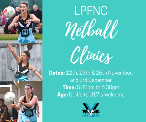 LPFNC Netball Clinic 
