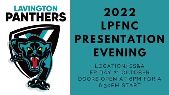 LPFNC Presentation Evening 2022