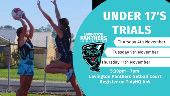 Under 17's Trials