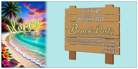 New Year’s Beach Party