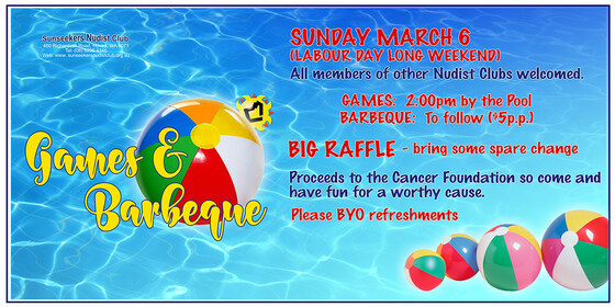 BBQ and Games proceeds to Cancer Foundation