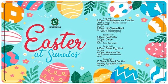 Easter Weekend - Updated