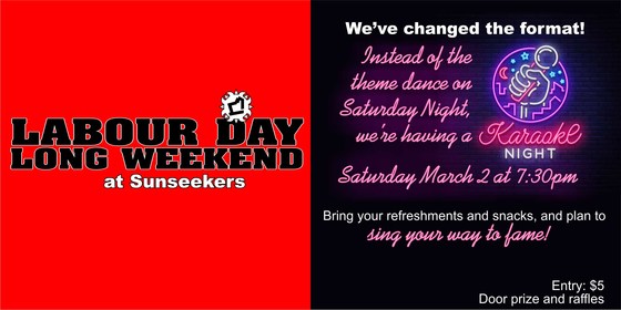 Labour Day Long Weekend