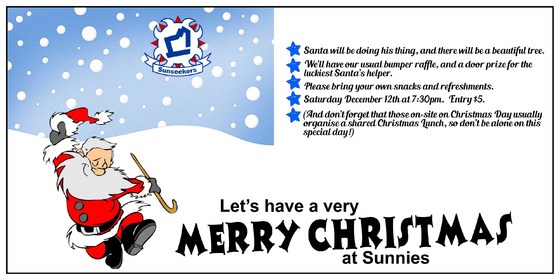 Sunseeker's Christmas Party