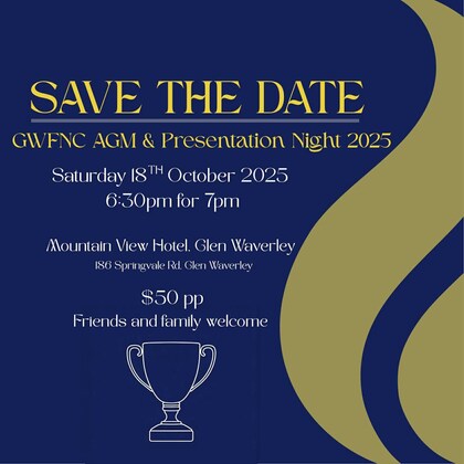 End of Season Dinner and AGM