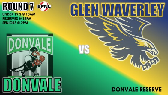 ROUND 7 - Away vs Donvale 