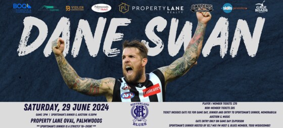 Hinterland Blues Sportsman's Dinner with Dane Swan