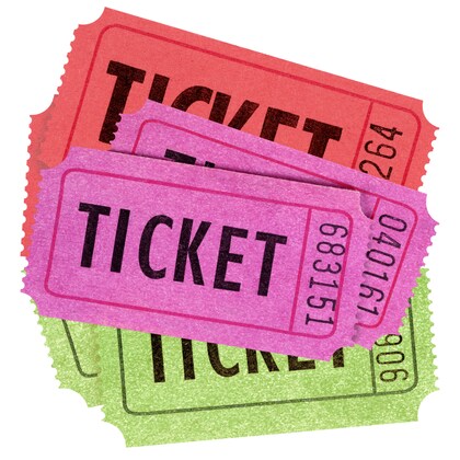 Raffle Tickets for Mother's Day High Tea