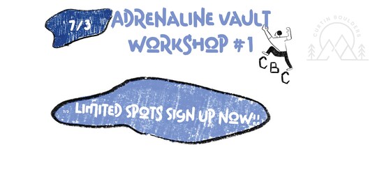 Adrenaline Vault Beginners workshop #1 28th Feb 