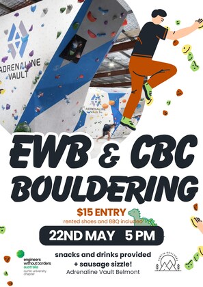EWB x CBC @ Adrenaline Vault Belmont