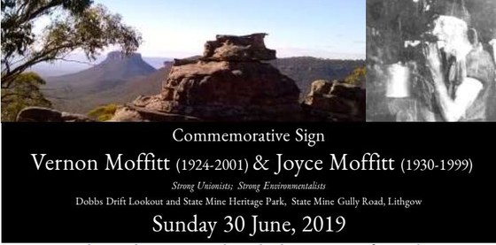 Vernon and Joyce Moffit Commemorative Sign - 1 or 2 days