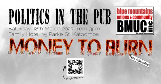 Money to Burn - Politics in the Pub