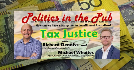 Politics in the Pub - Tax Justice