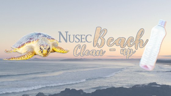NUSEC 1st 2018 Beach Clean Up