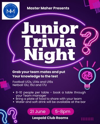 Junior Trivia Night
