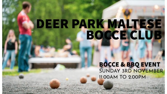Bocce & BBQ - Deer Park Maltese Bocce Social Club